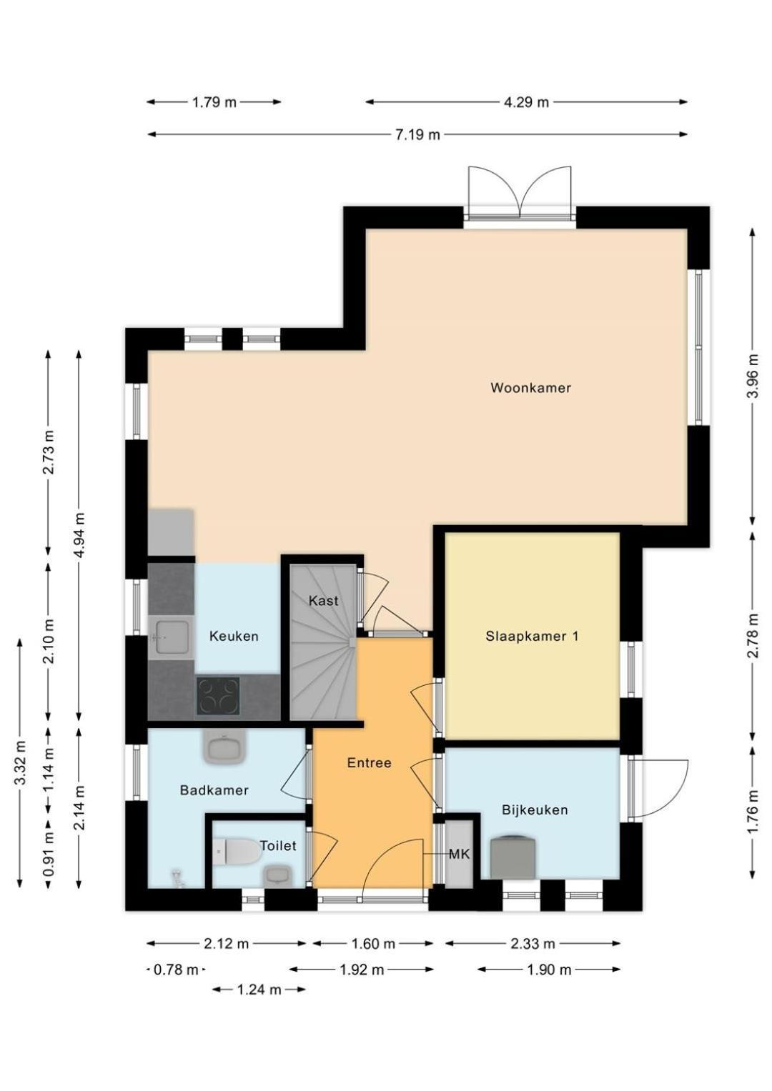 Vakantiewoning Maas En Waal 100 Ferienhaus *